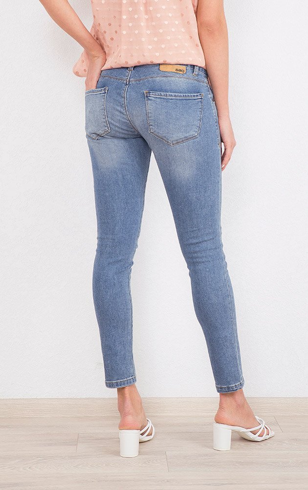 Укороченные джинсы 4